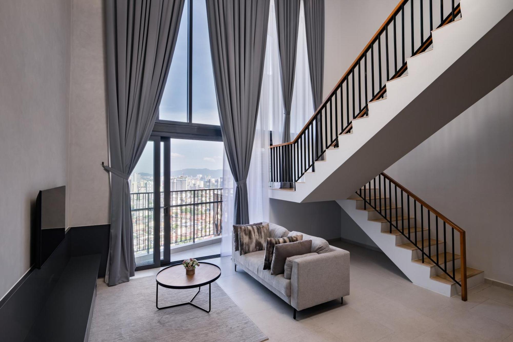 Three-Bedroom Duplex View