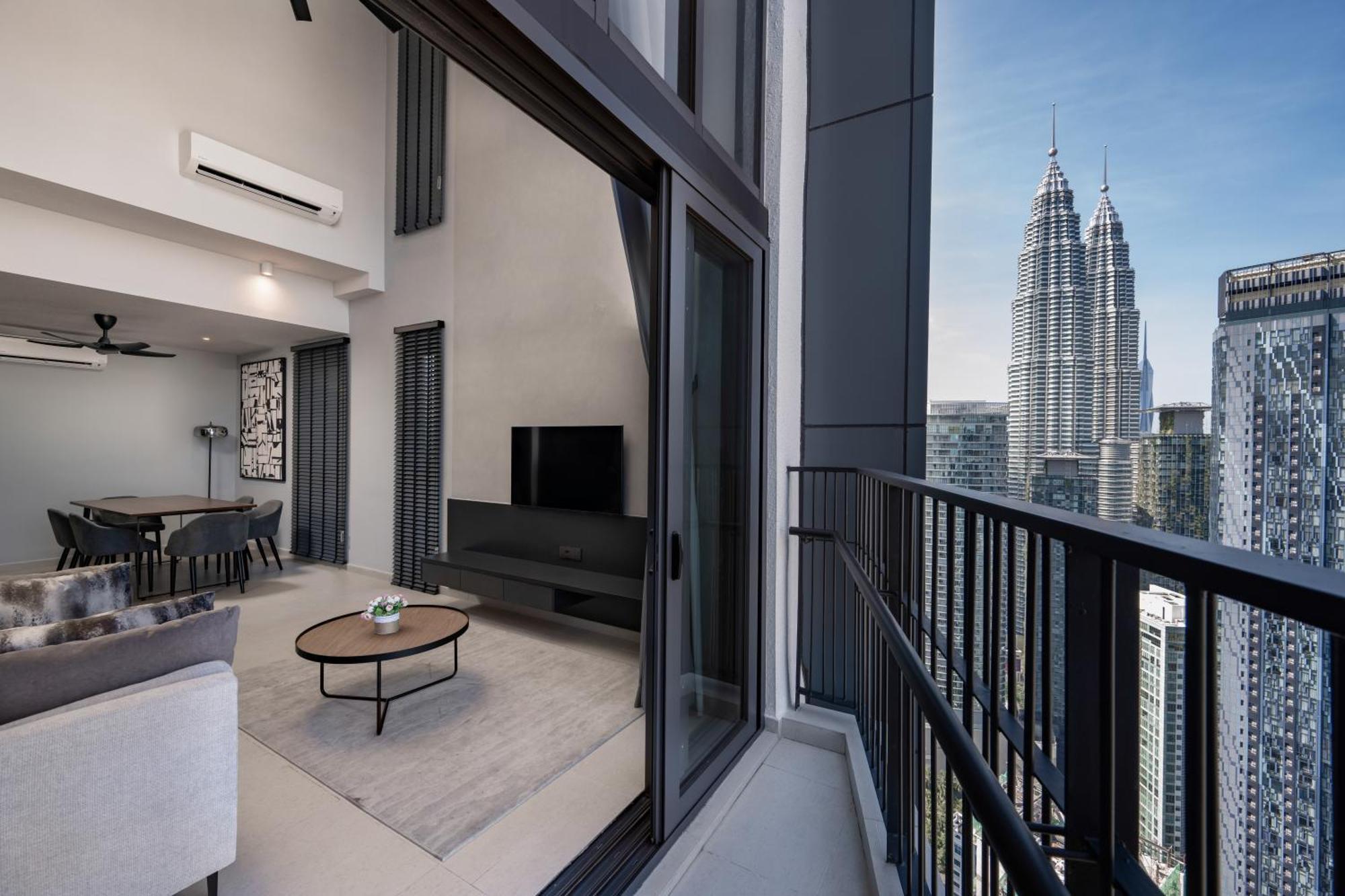 Three-Bedroom Duplex View